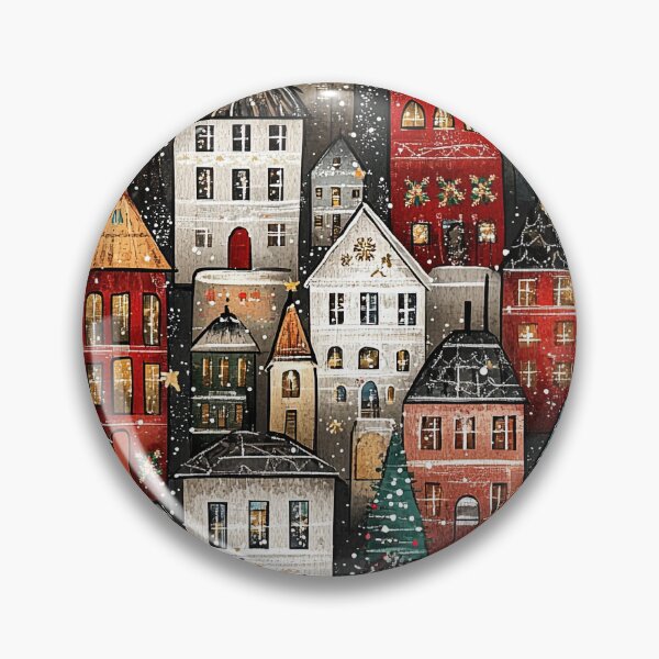 Item preview, Snowy Villages in a Dreamlike Holiday Setting designed and sold by Piotrek0001.
