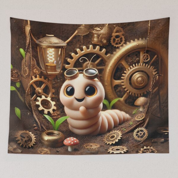 Item preview, Steampunk Maggot designed and sold by Sillytoe.