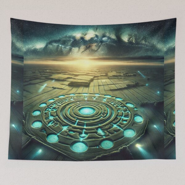 Item preview, Extraterrestrial Overlook: Crop Circles from Above designed and sold by Meta2Physical.