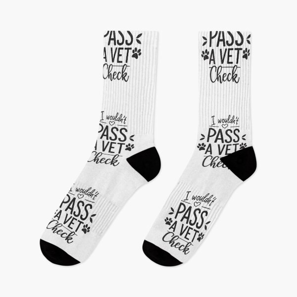 Item preview, I Wouldn't Pass A Vet Check - Funny Animal Lover Design designed and sold by Colorful-Garden.