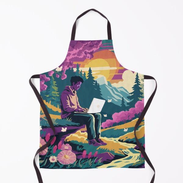 Item preview, Tranquil Coding in Nature designed and sold by Code  Monkeys.