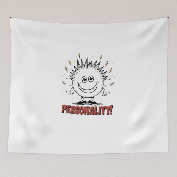 Item preview, personality smiley face Humor designed and sold by bukajart.