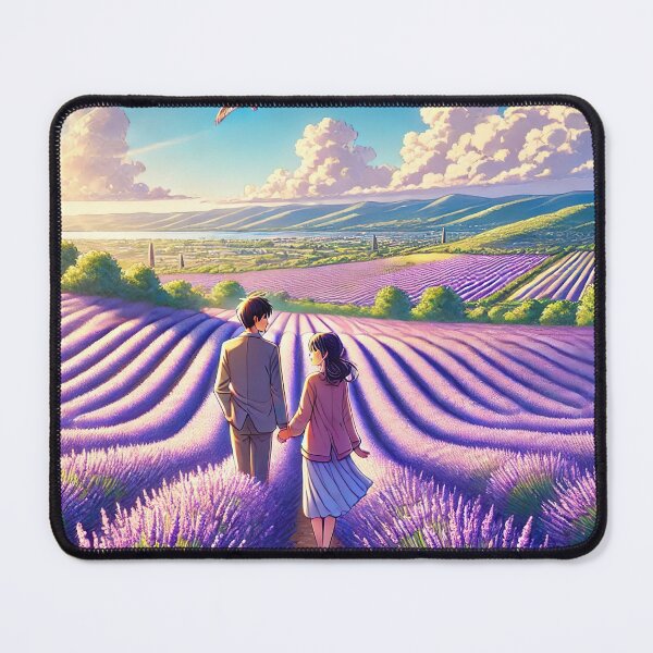 Item preview, In the Heart of Lavender Fields, They Found Forever designed and sold by unrealartwork.