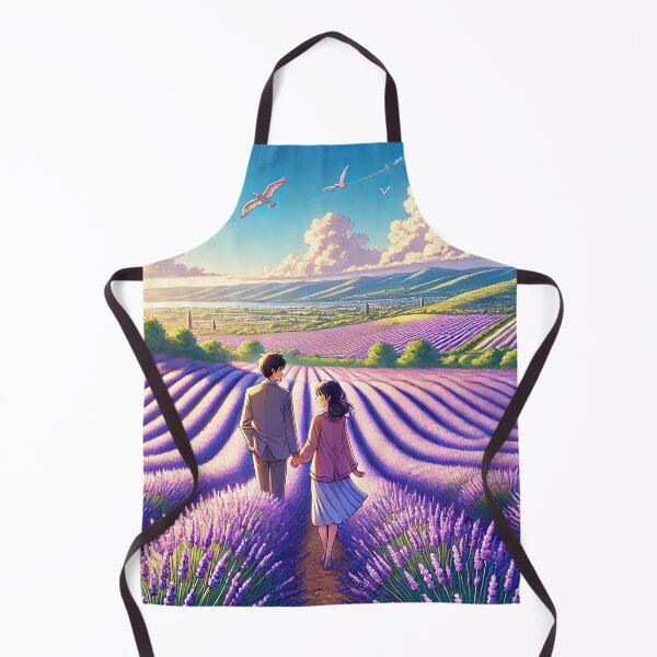 Item preview, In the Heart of Lavender Fields, They Found Forever designed and sold by unrealartwork.