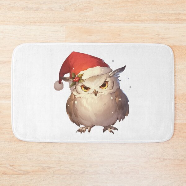 Item preview, Your cute happy friend christmas owl designed and sold by PatternFly.