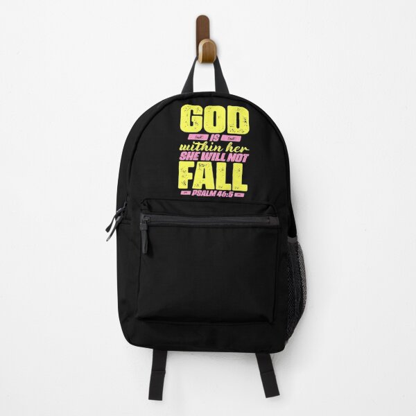 Item preview, Psalm 46:5 God Is Within Her She Will Not Fall designed and sold by plushism.