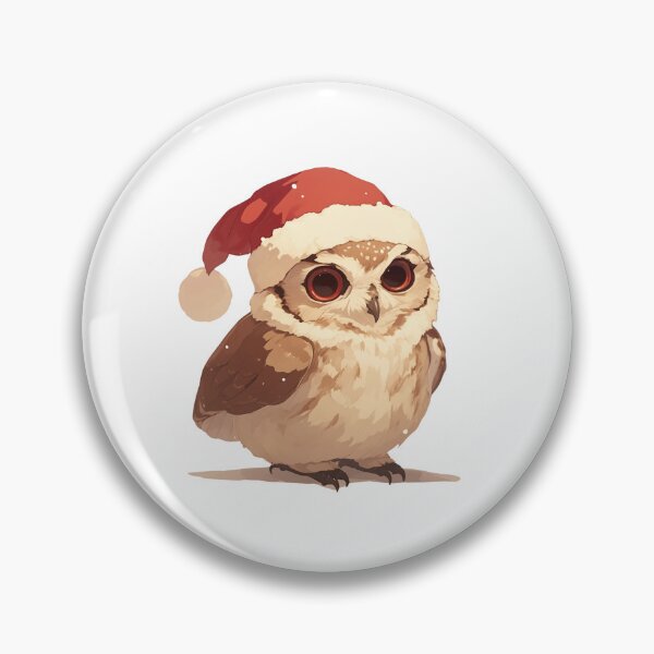 Item preview, Your cute happy friend christmas owl designed and sold by PatternFly.