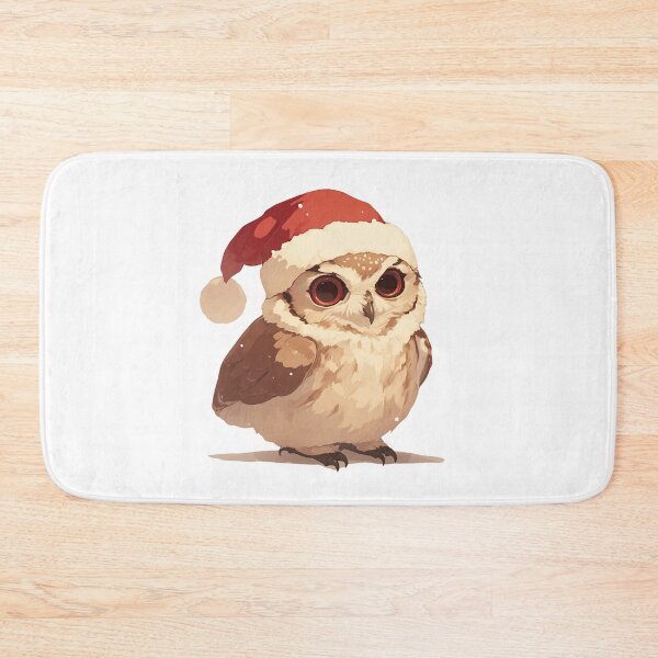Item preview, Your cute happy friend christmas owl designed and sold by PatternFly.