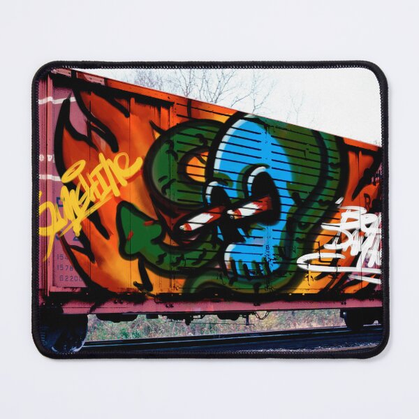 Item preview, Train Car Graffiti designed and sold by DigitEclectic.