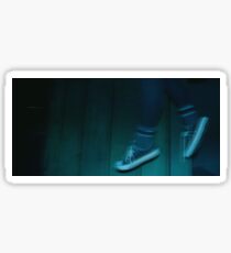 Dangling Feet Sticker