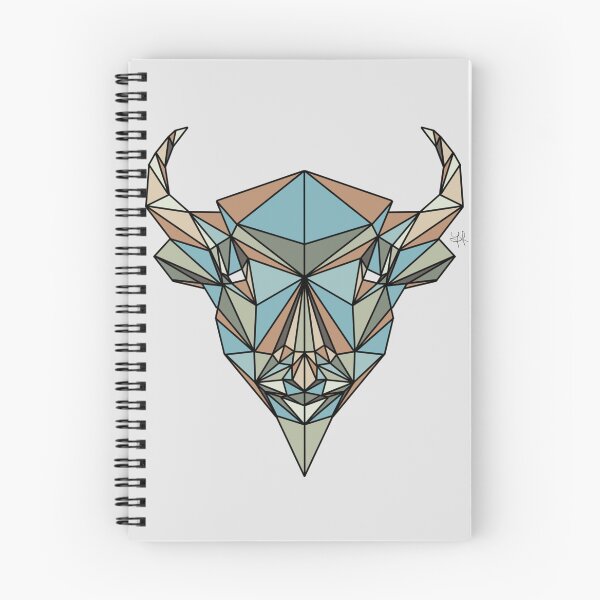 Item preview, Geometric Bison - Colorful designed and sold by YaraCreatyque.