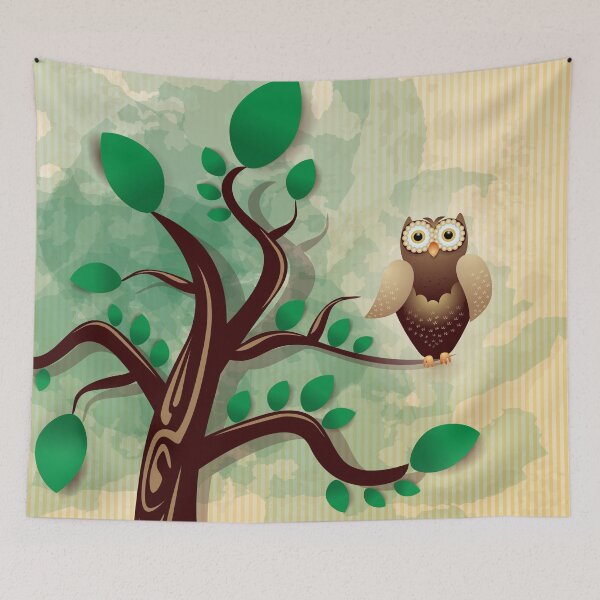 Item preview, Paper tree, with owl designed and sold by LuisaVenturoli.