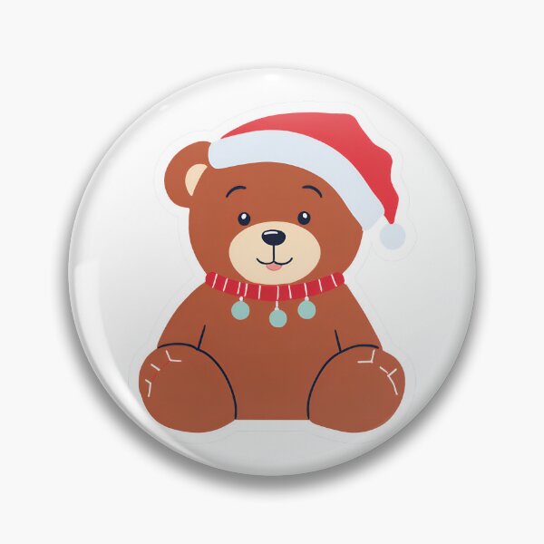 Item preview, Cozy Christmas Bear in Festive Outfit designed and sold by GeoSketchWear.