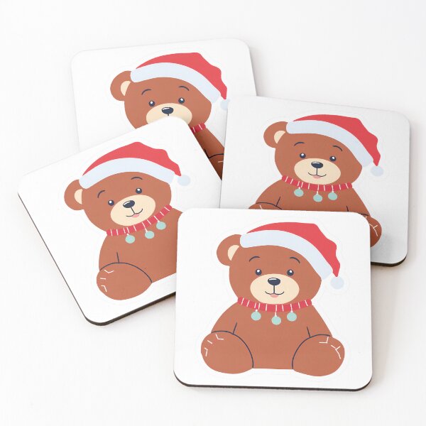 Item preview, Cozy Christmas Bear in Festive Outfit designed and sold by GeoSketchWear.