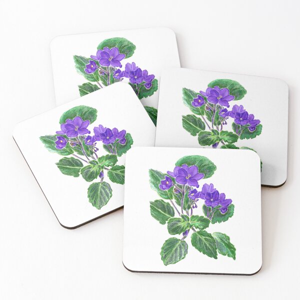 Item preview, Violet flowers designed and sold by stasia-ch.