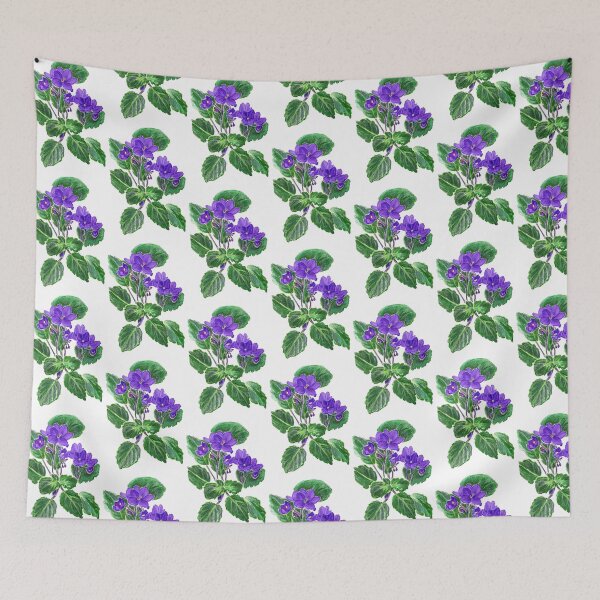 Item preview, Violet flowers designed and sold by stasia-ch.