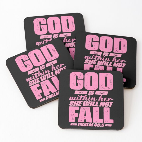 Item preview, Psalm 46:5 God Is Within Her She Will Not Fall designed and sold by plushism.
