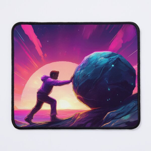 Item preview, Sisyphus metaphor designed and sold by psychoshadow.