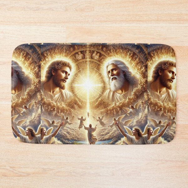 Item preview, Eternal Grace: God and Jesus Parting the Sky designed and sold by Meta2Physical.