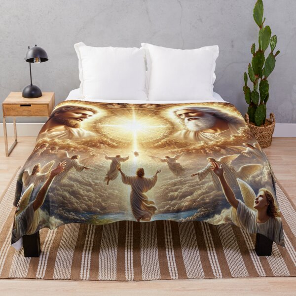 Item preview, Eternal Grace: God and Jesus Parting the Sky designed and sold by Meta2Physical.