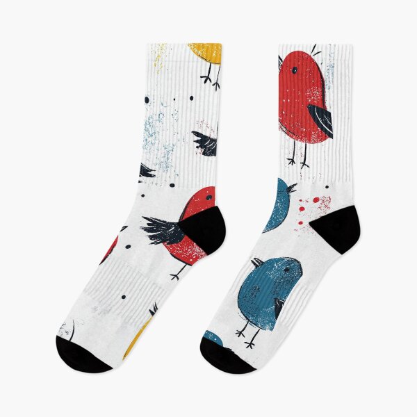 Item preview, Adorable, Colorful Birds in Cartoon Art Style designed and sold by Piotrek0001.