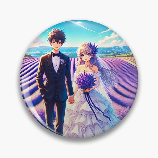 Item preview, An Anime Fairytale Set in a Sea of Lavender designed and sold by unrealartwork.