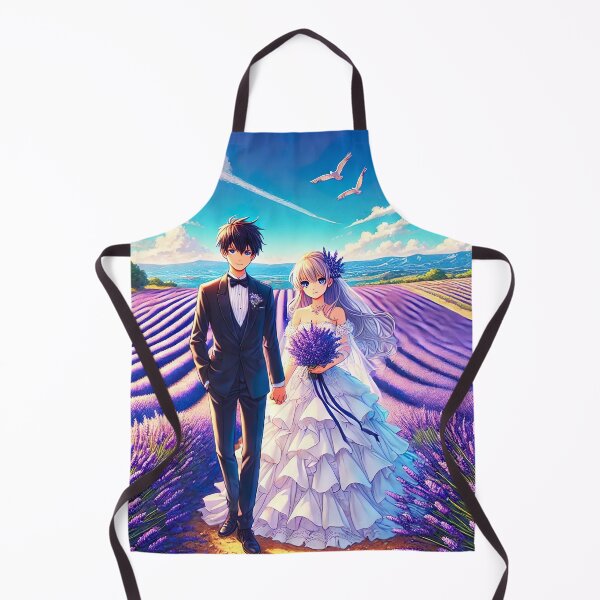 Item preview, An Anime Fairytale Set in a Sea of Lavender designed and sold by unrealartwork.