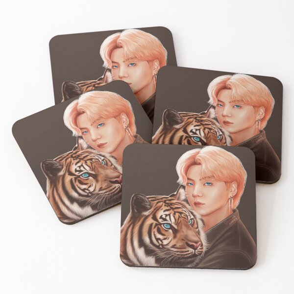 Item preview, SUGA WITH TIGER FANART designed and sold by Springethereal.