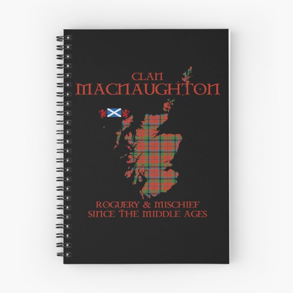 Artikelvorschau, Clan MacNaughton Tartan Schottland Karte Andreaskreuz Flagge und Löwe grassierend schottischen entworfen und verkauft von Clan1093.