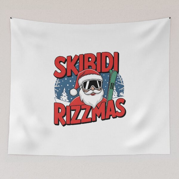 Item preview, Skibidi Rizzmas - Merry Christmas - Merry Xmas - 2024  designed and sold by Zibis09.