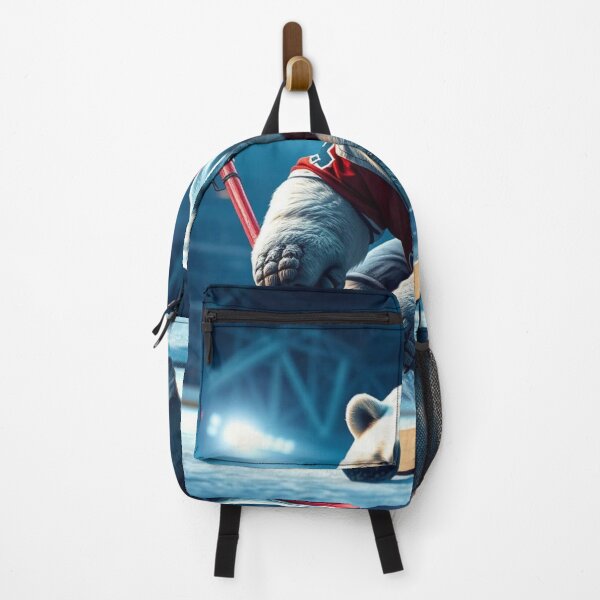 Item preview, Snow bear with hockey stick designed and sold by Hannieska.