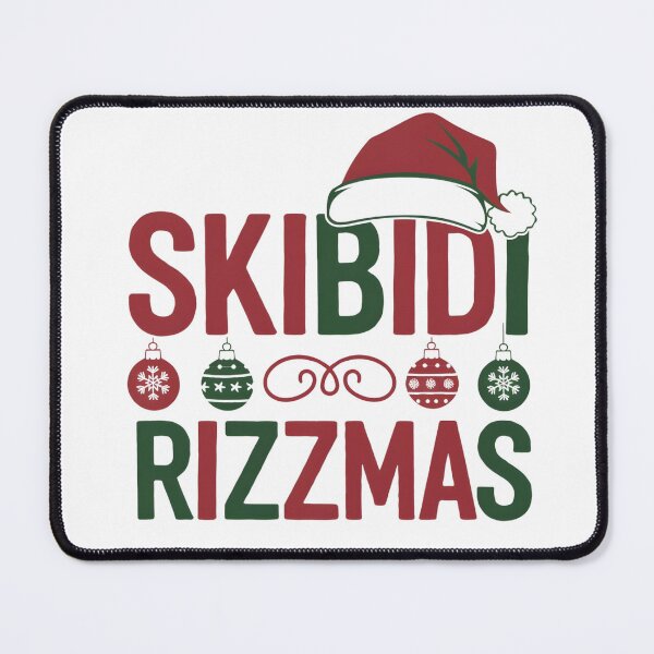 Item preview, Skibidi Rizzmas - Merry Christmas - Merry Xmas - 2024 designed and sold by Zibis09.