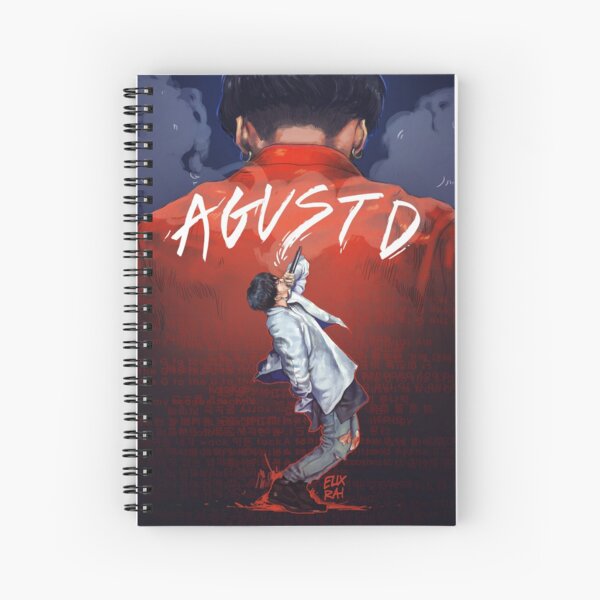 D-2 Agust D Album Cover | Spiral Notebook