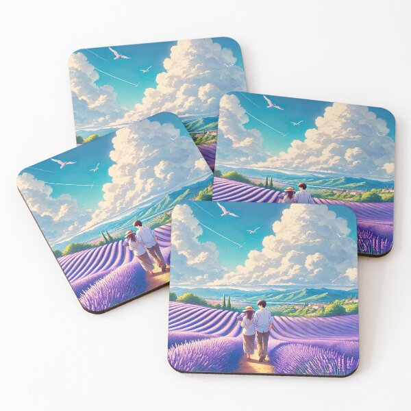 Item preview, Walking Side by Side Through Lavender Dreams designed and sold by unrealartwork.