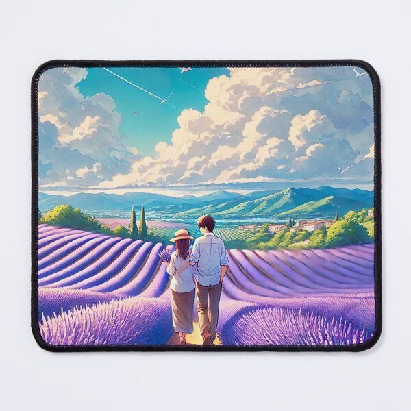 Item preview, Walking Side by Side Through Lavender Dreams designed and sold by unrealartwork.