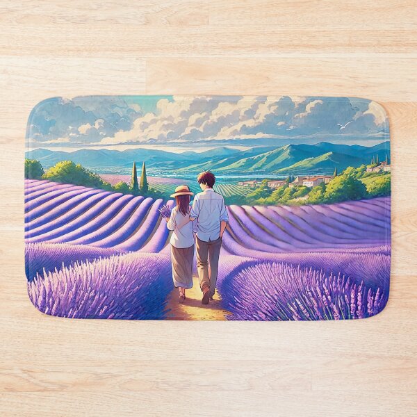 Item preview, Walking Side by Side Through Lavender Dreams designed and sold by unrealartwork.