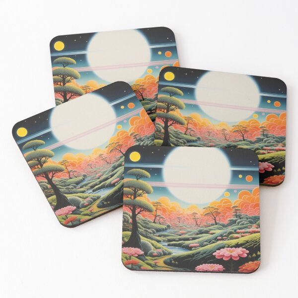 Item preview, colorful natural landscape, painted designed and sold by Mauswohn.