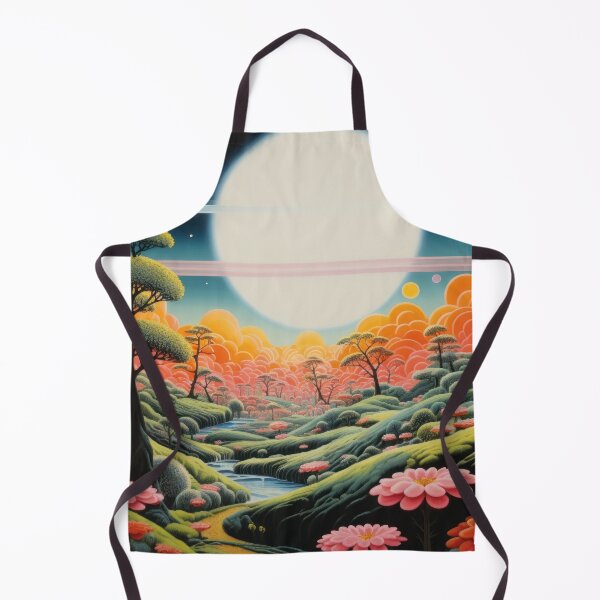 Item preview, colorful natural landscape, painted designed and sold by Mauswohn.