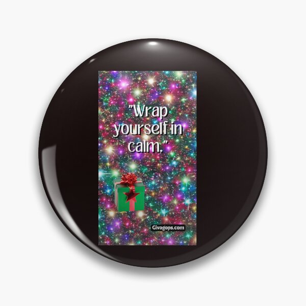 Item preview, "Wrap yourself in calm." designed and sold by CUTESTUFFnow.