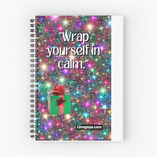 Item preview, "Wrap yourself in calm." designed and sold by CUTESTUFFnow.