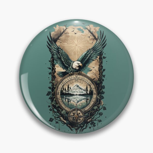 Item preview, Mystical Tattoo of Eagle  designed and sold by Aise06.