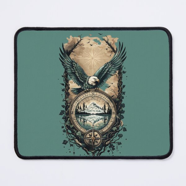 Item preview, Mystical Tattoo of Eagle designed and sold by Aise06.