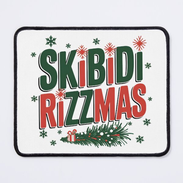 Item preview, Skibidi Rizzmas - Merry Christmas - Merry Xmas - 2024 designed and sold by Zibis09.