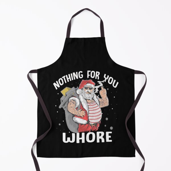 Item preview, Nothing For You Whore Dirty Punk Santa Christmas Gift designed and sold by Wisppiaa.
