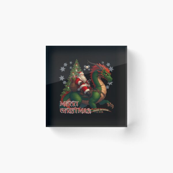 Item preview, Merry Christmas from Vhagar and Santa designed and sold by Kormix.