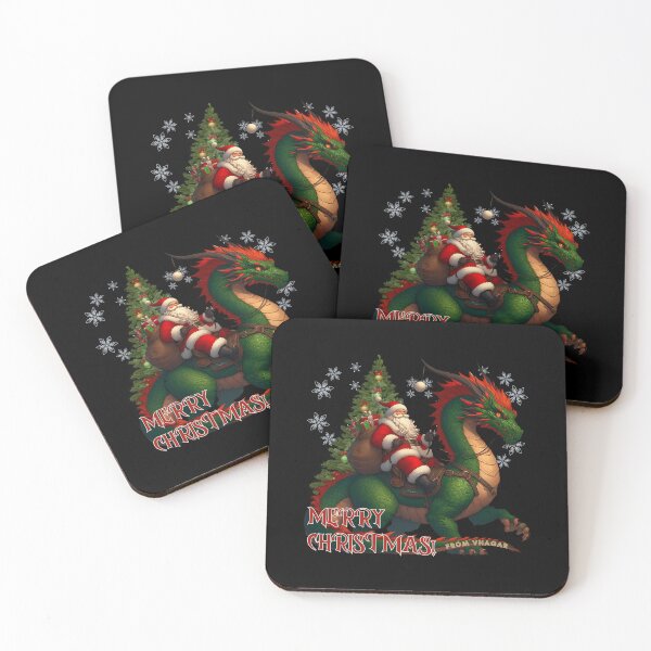 Item preview, Merry Christmas from Vhagar and Santa designed and sold by Kormix.