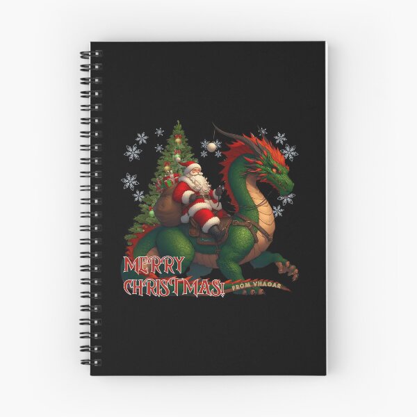 Item preview, Merry Christmas from Vhagar and Santa designed and sold by Kormix.