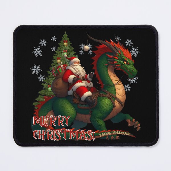 Item preview, Merry Christmas from Vhagar and Santa designed and sold by Kormix.