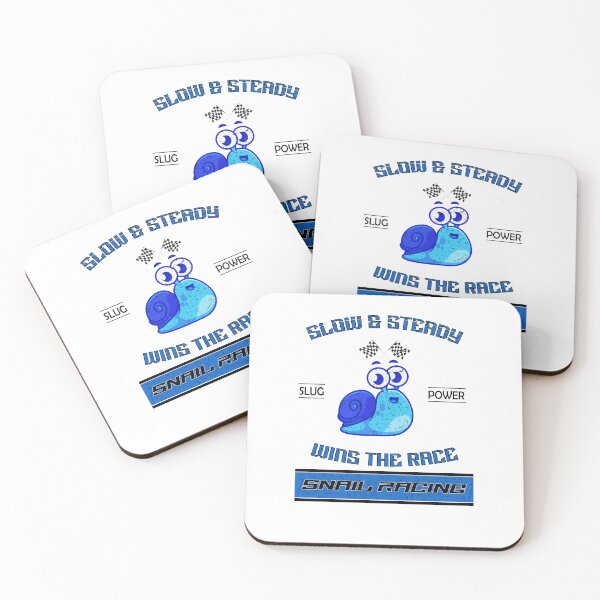 Item preview, Copy of Slow and Steady Wins the Race - Snail Racing designed and sold by LegendaryDesigns.