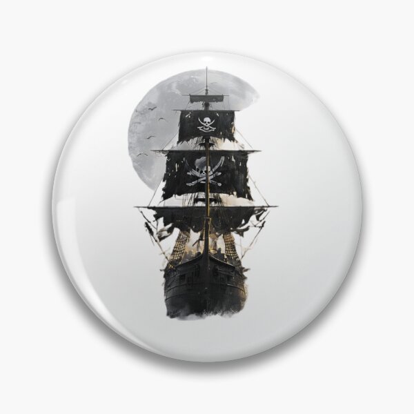 Item preview, Dramatic Pirate Ship Sailing designed and sold by Aise06.